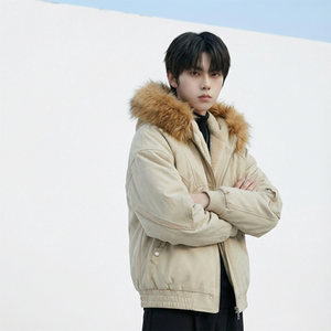 现货 冬季座山雕加绒加厚外套重磅帆布水洗棉服夹克 M3957-P148，男装夹克，星座1017