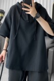 2023港风宽松套头连帽慵懒风卫衣男短袖T恤1017-3761-P38，男装T恤，星座1017