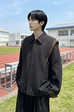 现货新款春季飞肩撞色夹克外套男设计感痞帅上衣JK905-P108，男装夹克，星座1017