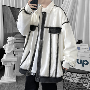 现货 2026春季工装休闲夹克高级感牛仔外套 JK11-P100，男装工装外套，星座1017