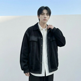 现货2026春季工装休闲夹克高级感牛仔外套JK11-P100，男装工装外套，星座1017