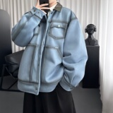 工装棉服男款冬季外套加厚外套防寒棉袄保暖棉衣夹克R5579-P138，男装夹克，星座1017