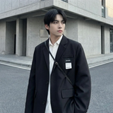 现货休闲西服男春秋宽松大码潮高级感痞帅外套西装 JK342-P98,男装西服套装,星座1017, 现货休闲西服男春秋宽松大码潮高级感痞帅外套西装 JK342-P98,男装西服套装,星座1017,