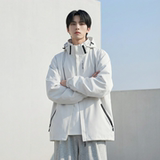 2026春款流行冲锋衣工装连帽美式高街休闲外套AK03-P68，男装夹克，星座1017