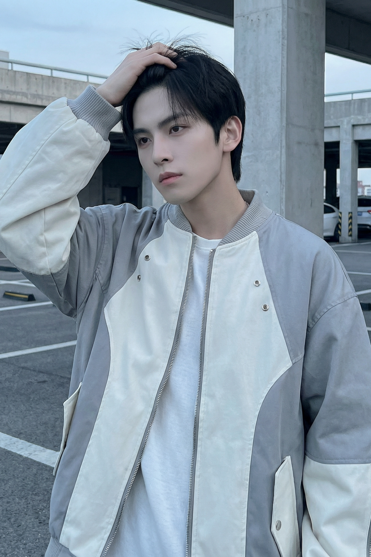 现货休闲百搭撞色拼接棒球服美式复古夹克JK830-P80,男装夹克,星座1017