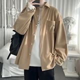 现货灯芯绒高级感长袖衬衫男休闲衬衣外套C963-P48，男装衬衫，星座1017