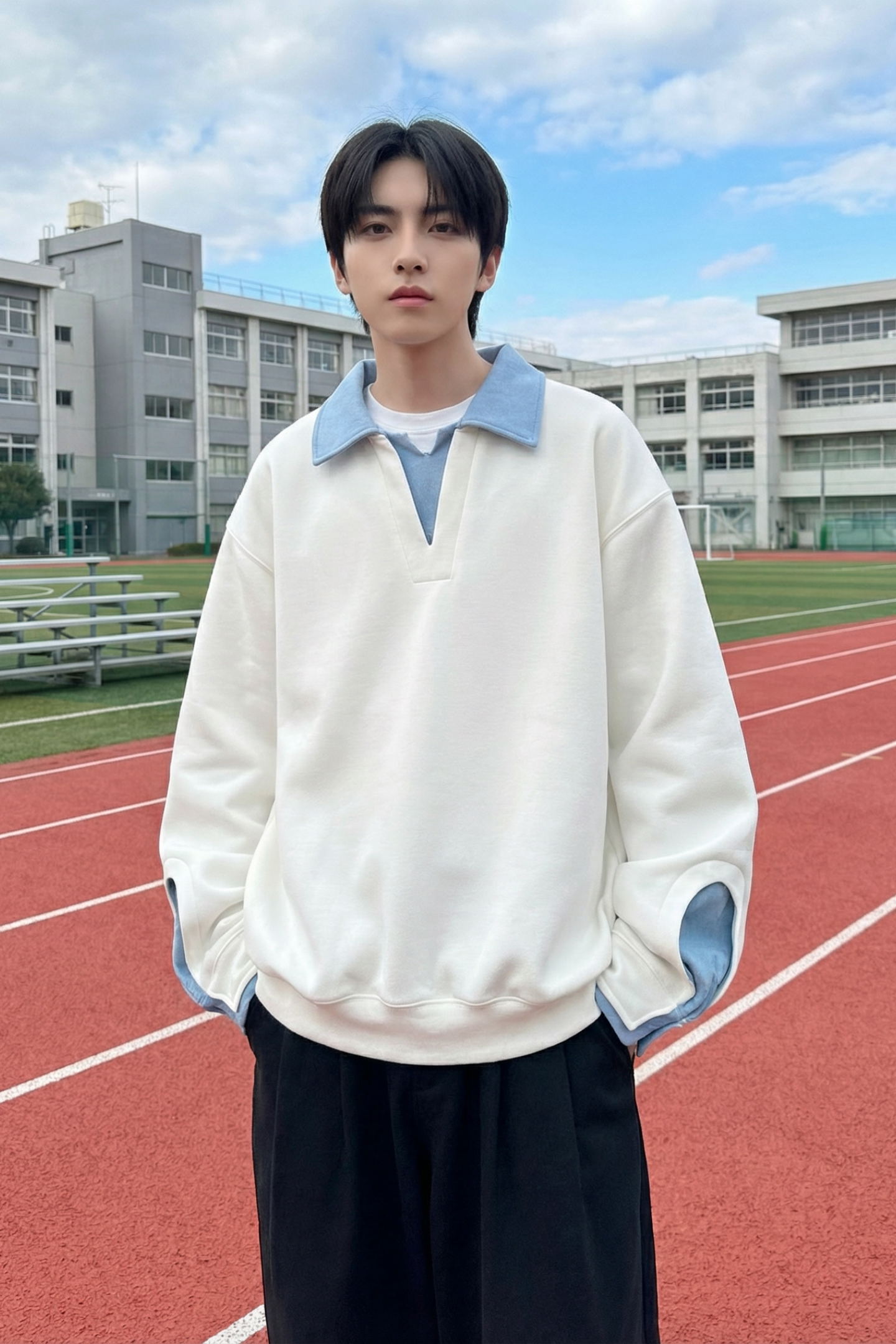 现货春季新款翻领高级感衬衫领上衣长袖卫衣男装潮WY212-P68,男装衬衫,星座1017