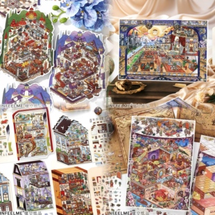 infeel.Me我的小屋19弹 24弹 22弹 今日营业中37弹造景贴纸场景