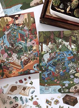 Infeel.MePET2.5D微缩造景贴纸 今日营业中十五弹 儿童手帐安静书