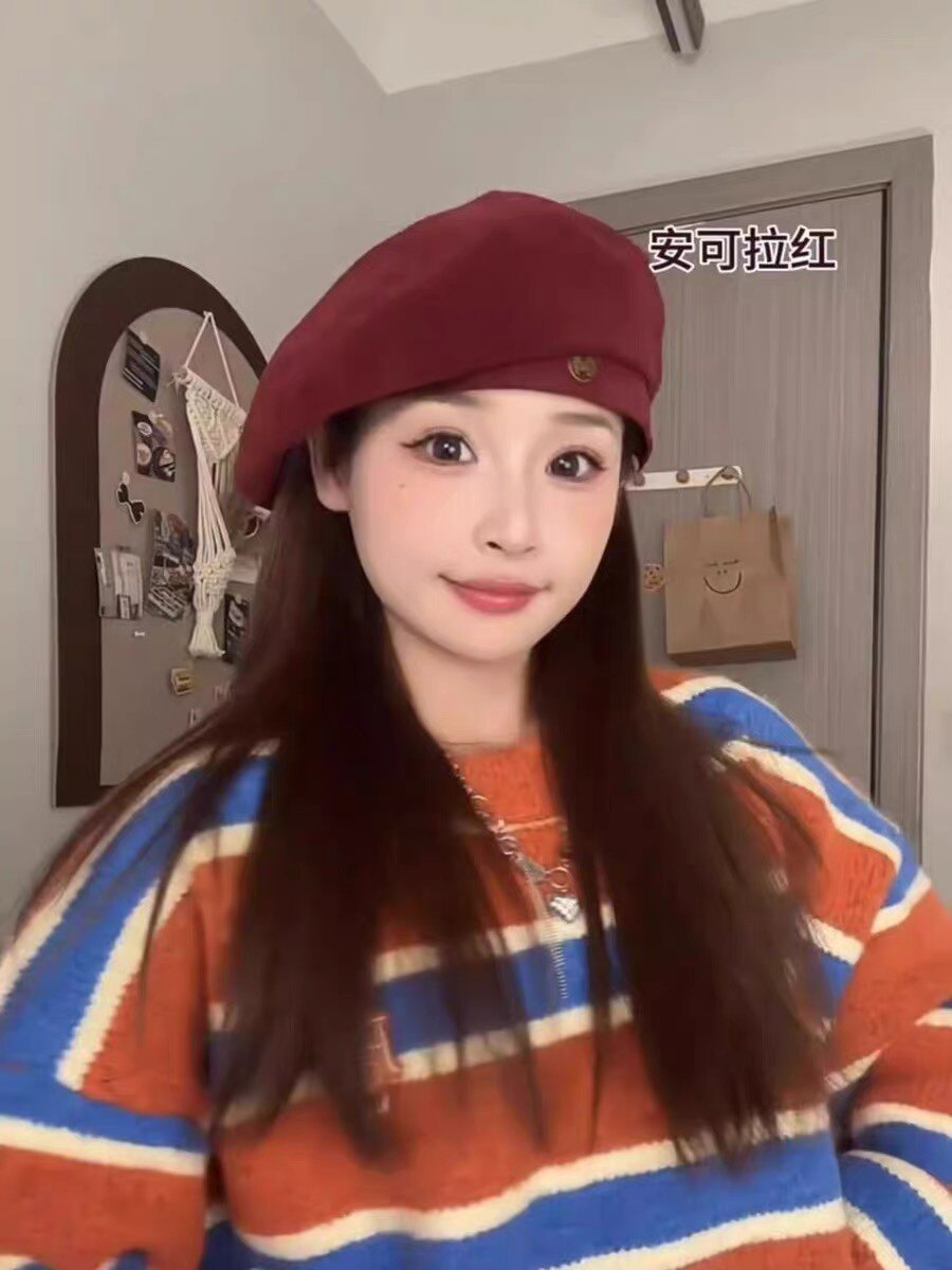 出游蓓蕾帽女休闲春秋