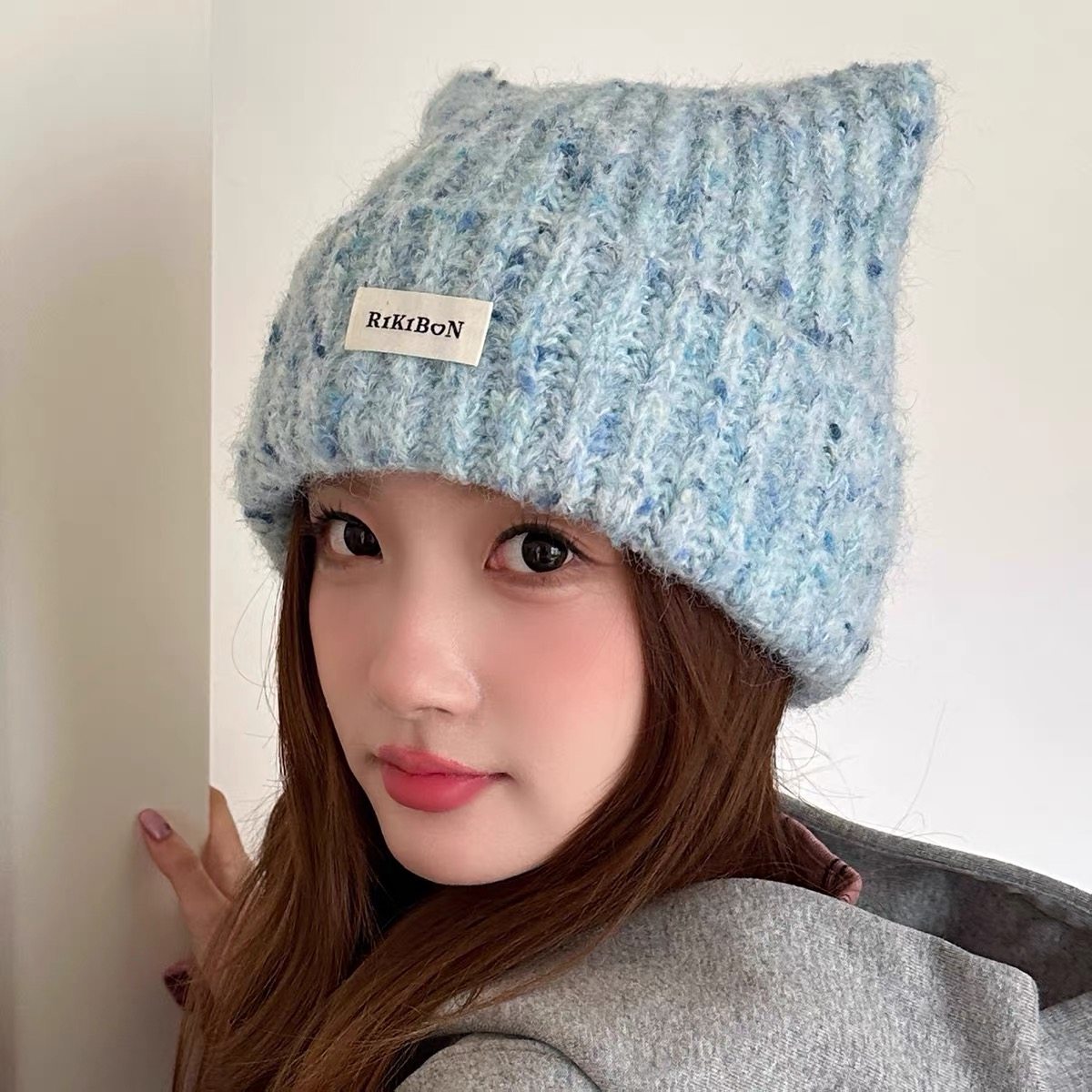 甜美可爱猫耳朵毛线针织帽女冬季保暖加厚显脸小百搭冷帽情侣男,服饰配件/皮带/帽子/围巾,帽子,淘宝优惠券,粉丝福利购,淘宝优惠卷