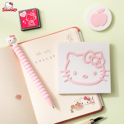 凯蒂猫DIY橡皮章套装 手工雕刻橡皮工具材料包学生版画新手零基础