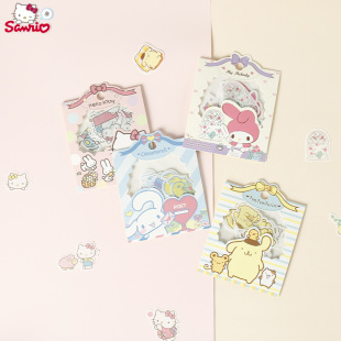 三丽鸥玉桂狗卡通和纸手账手机装 饰贴纸包DIY小清新萌贴画凯蒂猫