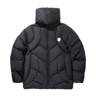 鸭绒加厚上衣保暖休闲运动外套AYMV449 中国李宁羽绒服男士 新款