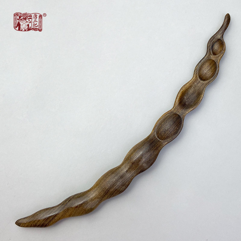 唐三把沉贵宝小福豆发簪四季豆弯弯造型新中式中国风盘发发饰DIY,饰品/流行首饰/时尚饰品新,发饰,淘宝优惠券,粉丝福利购,淘宝优惠卷