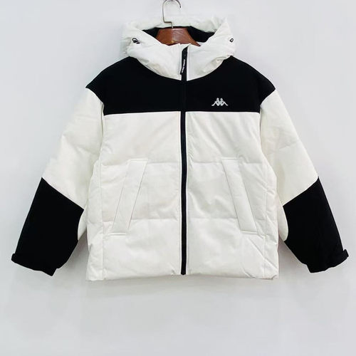 Kappa卡帕冬季女款连帽羽绒服休闲时尚保暖防风防寒服K0C82YY35A