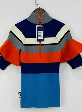 Kappa卡帕女子卫衣套头衫春秋休闲针织大弹力紧身毛衣KC922SW73