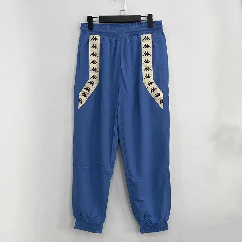 Kappa卡帕男款运动长裤春夏休闲梭织速干防风收口卫裤KPARCAY45M