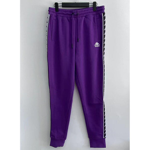 Kappa卡帕情侣男女运动长裤 K08Y2AK65M 秋冬休闲加绒保暖收口卫裤