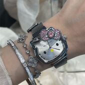 hellokitty手腕表女士轻奢小众学生初高中2025新款 华强北只看时间