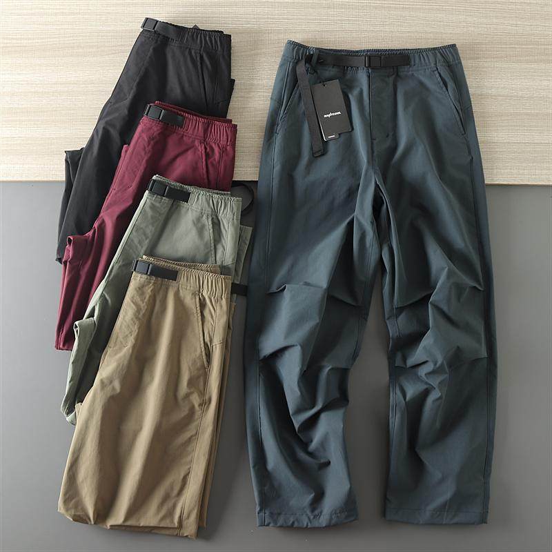 户外山系-阔版+褶皱防鼓包！秋冬季男士山系运动宽松休闲裤长裤潮,男装,休闲裤,淘宝优惠券,粉丝福利购,淘宝优惠卷