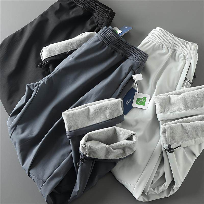 防泼水长裤休闲裤直筒时尚都市