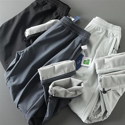 防泼水长裤休闲裤直筒时尚都市