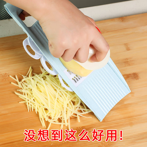 土豆丝凉皮黄瓜薯格切片厨房