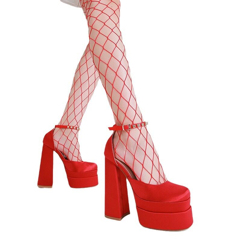 2026shoewomen夏季粗跟