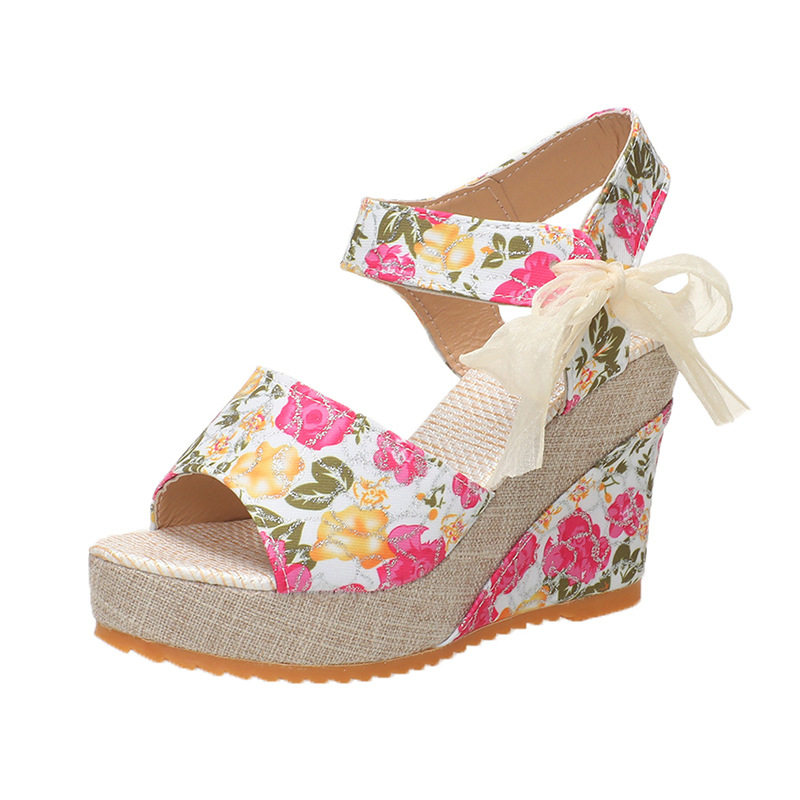 2026shoewomen坡跟女凉