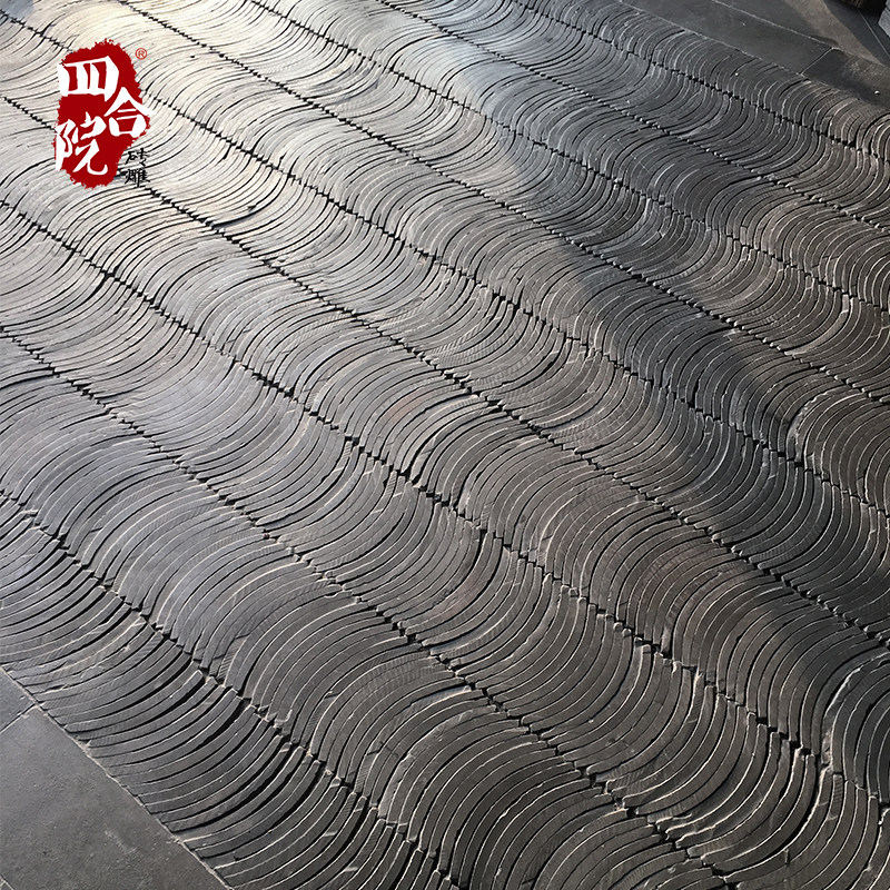 一体立瓦灰中式传统小青瓦仿古瓦片砖小灰瓦铺墙瓦铺地瓦片装饰瓦|ruв категории награду материалов, керамическая плитка, старинного кирпича (включая культуры камень) - от Buy2taobao.com для оказания профессиональной услуги покупки агента Taobao