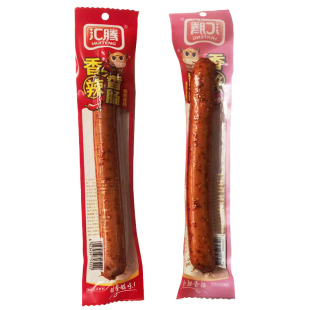 汇腾肉肠香肠170克 根火腿肠香辣即食煎炸拌面拌饭休闲零食风味肠