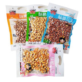 情人结香辣酥花生米椒盐五香下酒菜油炸花生米130g花生零食炒坚果