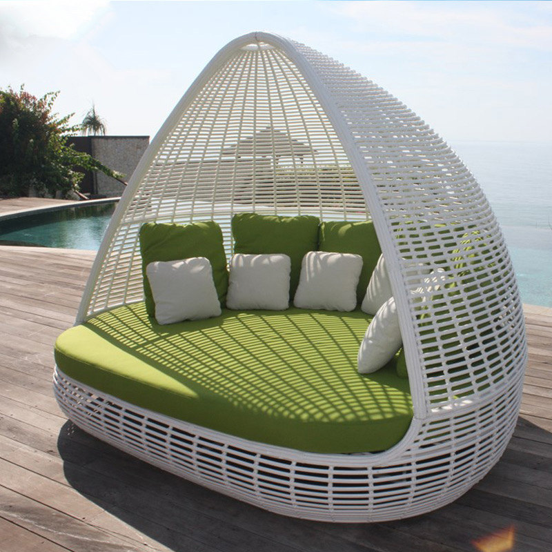 outdoors leisure time Beach bed Rattan bed sofa Rattan bed Garden Wicker chair indoor furniture Rattan bed Round Bed Lying in bedin the Residential furniture , Outdoor/Patio furniture , Outdoor bed , Lying in bed  category - from Buy2taobao.com to provide professional Taobao agent buy service