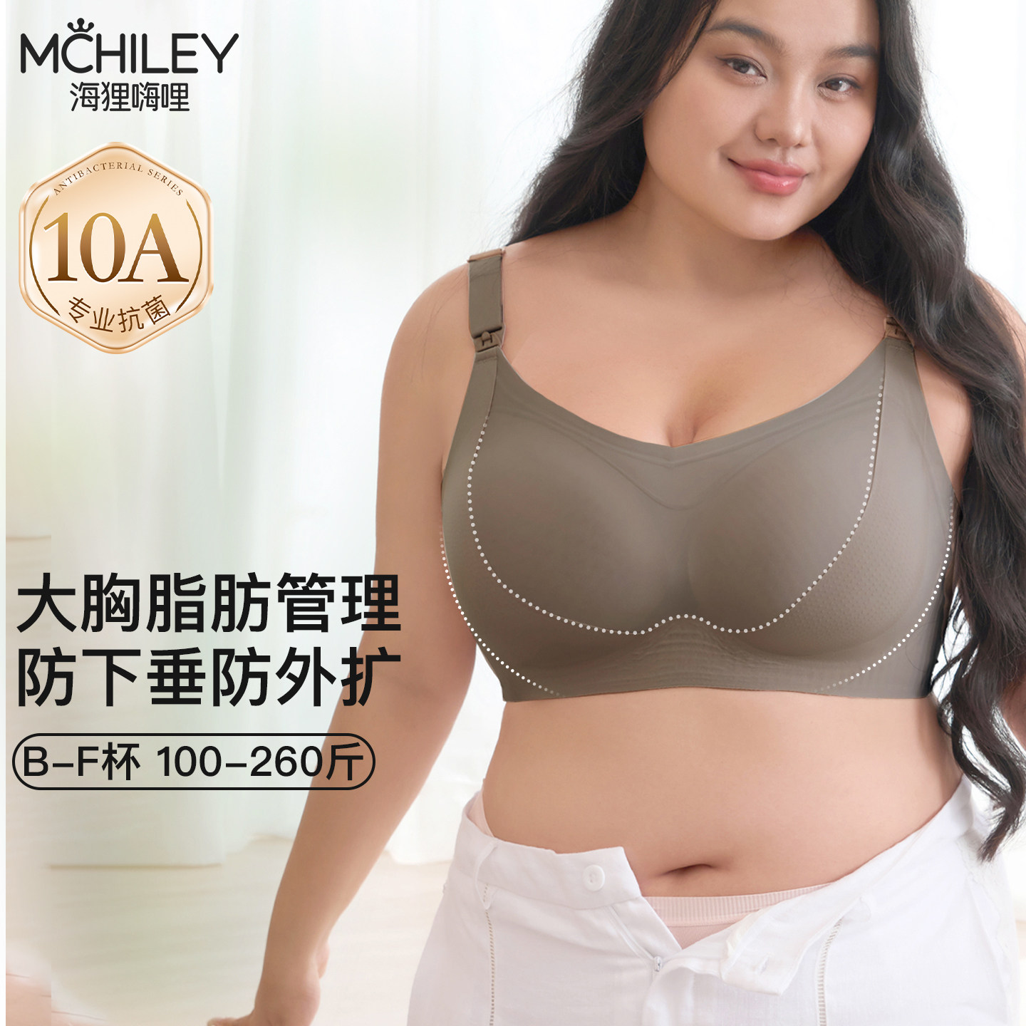 大胸哺乳内衣防下垂聚拢产后喂奶文胸罩孕妇大码孕期专用薄全免女