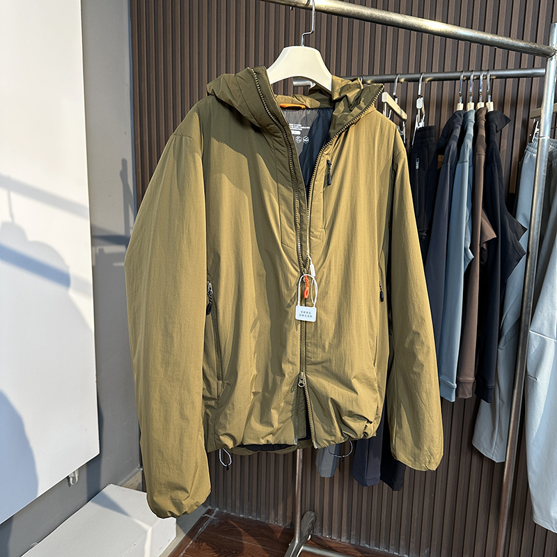 象家平替 秋冬户外运动休闲防泼水男女防风加厚连帽棉衣棉服外套