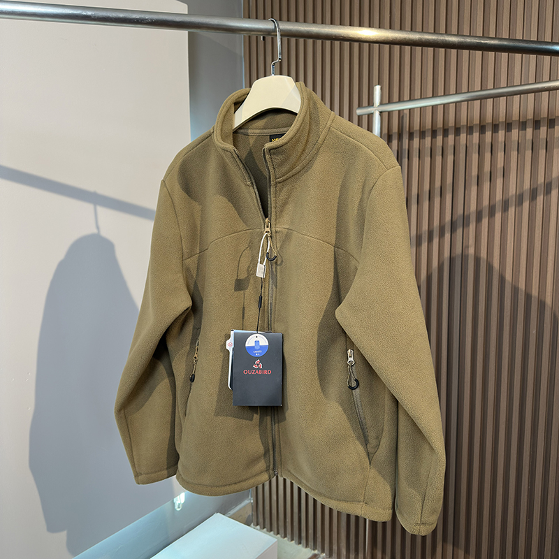 小众品牌户外运动双面摇粒绒卫衣