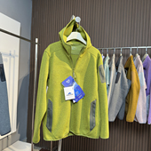 平替款 秋冬户外加绒保暖男女连帽针织抓绒衣拉链开衫 夹克休闲外套