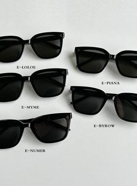 2025新品GM经典黑超墨镜男女款LOLOE/MY ME/BY ROW/NUMER