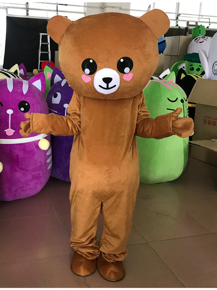 布朗熊人偶服装厂家直销可妮兔