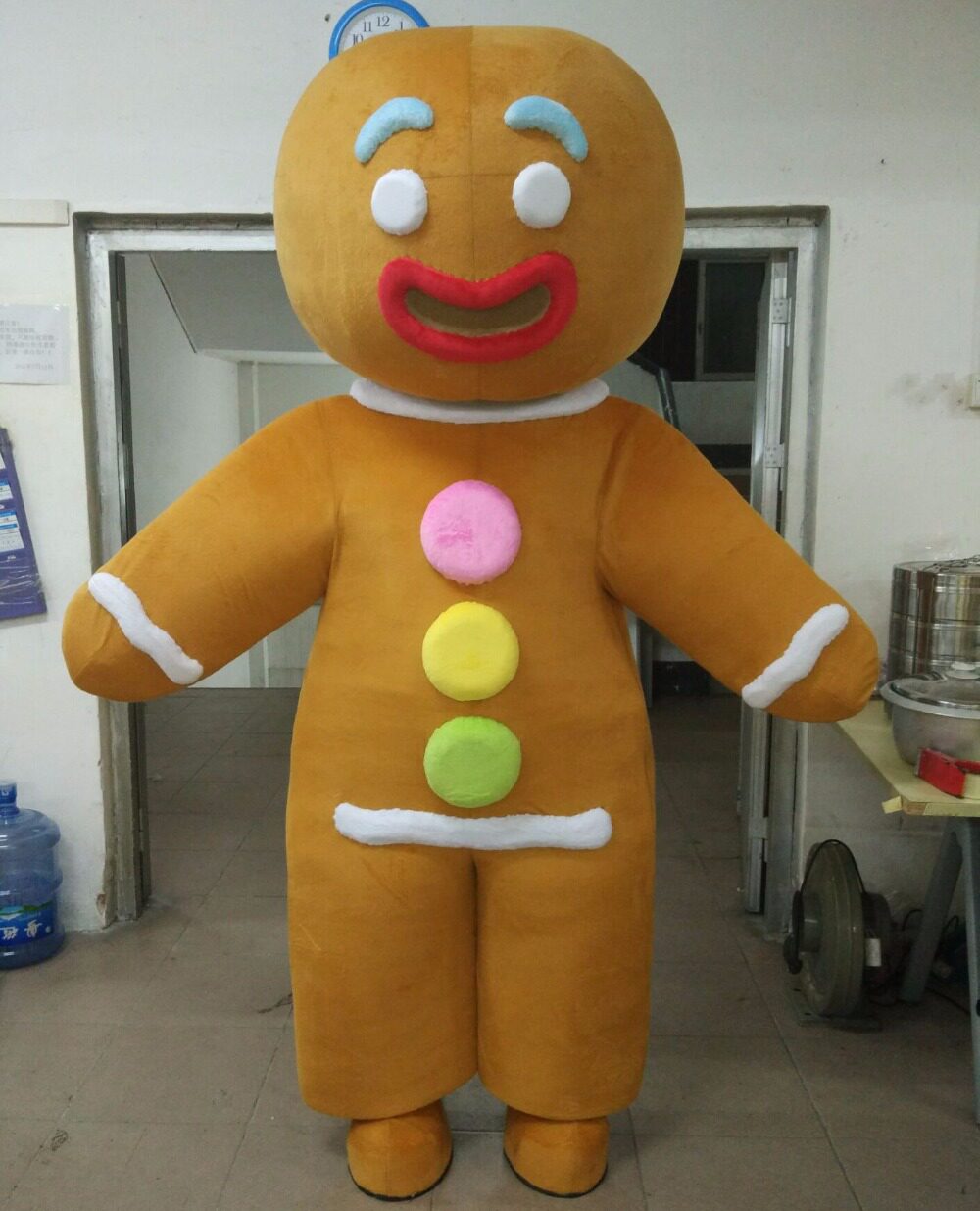 姜饼人玩偶服圣诞老人人偶服装