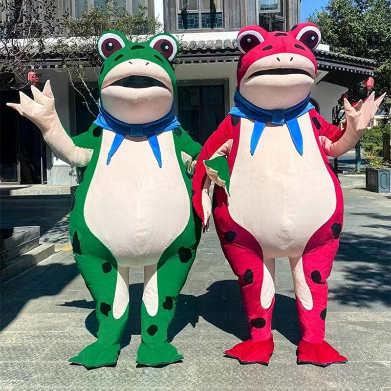 网红充气人偶服青蛙玩偶服直销