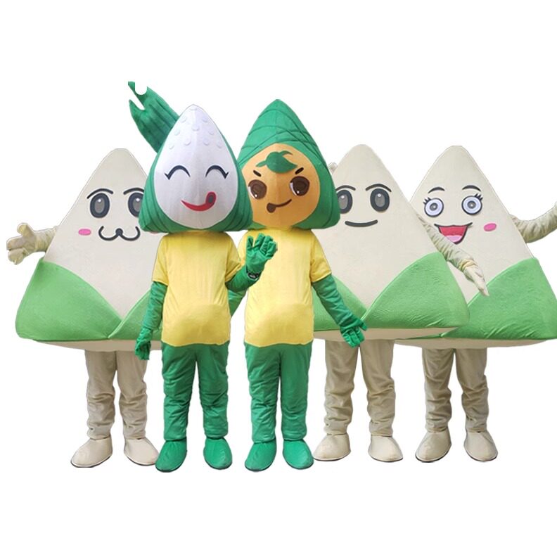 端午节粽子卡通人偶服装定制玩偶