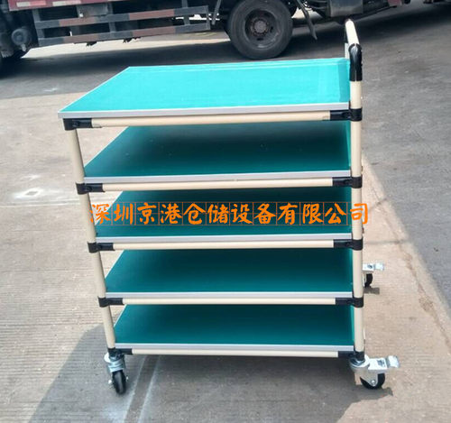 京港工厂防静电周转车精益管移动