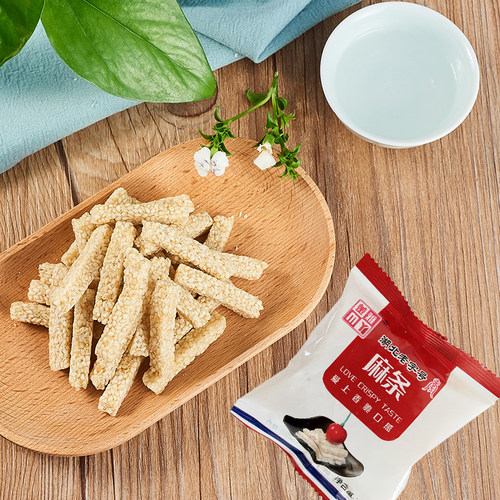 原产地湖北美雅手工麻条麻片散称500g/份传统无添加酥脆解馋小吃