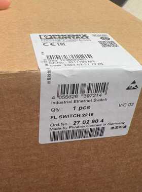 议价2702904德国菲尼克斯工业乙太网交换机FL SWITCH 2216现货pho