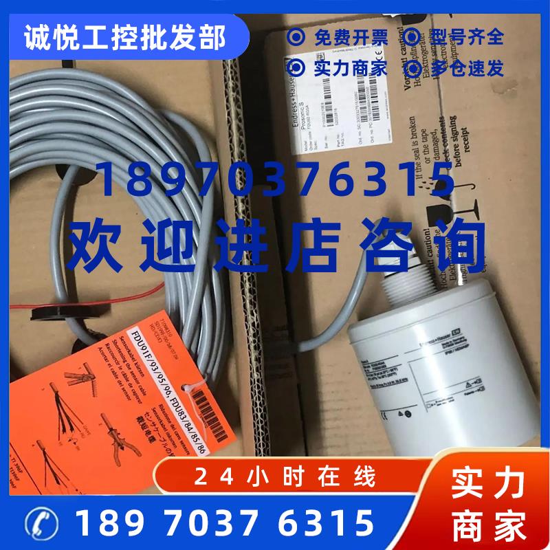 议价FDU91-RG1AA 德国E+H 超声波液位计探头 FDU91-RG2AA FDU92-R