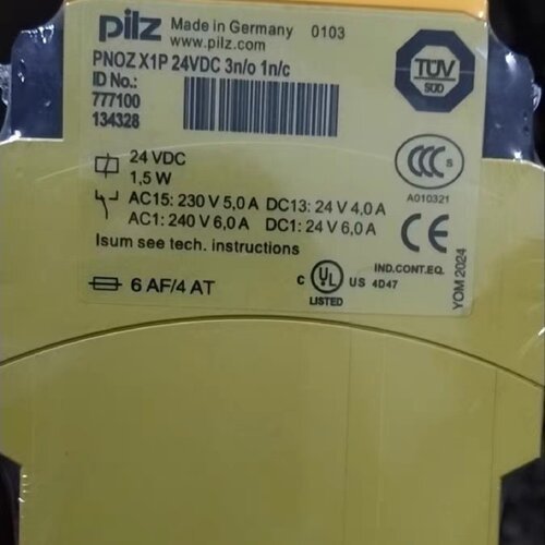 议价PILZ 皮尔兹安全继电器 PNOZ X1P 型号777100 全新现货