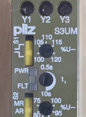 议价pilz皮尔兹安全继电器S3UM 24VDC UM 100/110VAC 837250 全新