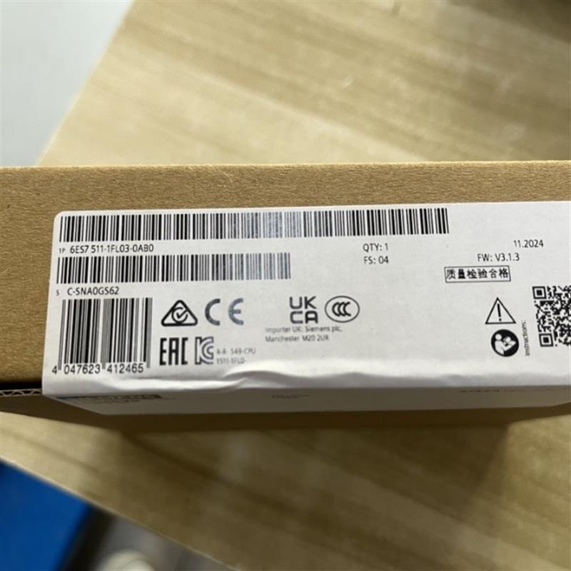 议价西门子CPU模块 6ES7511-1FL03-0AB0  CPU 1511F-1 PN  511-1F
